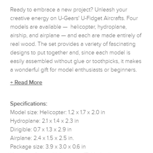 U-GEARS U-Fidgets Vehicles and Aircraft - Picture 7 of 8